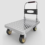 【Applicazioni versatili】: che tu stia spostando articoli for la casa, legname o bagagli, questo carrello gestisce l'attività con facilità! È la scelta ideale for il trasporto di oggetti ingombranti e pesanti, come scatole, mobili e articoli da giardinaggio, ed è ampiamente applicabile in diversi contesti, tra cui case, uffici, magazzini, garage, officine, scuole e giardini