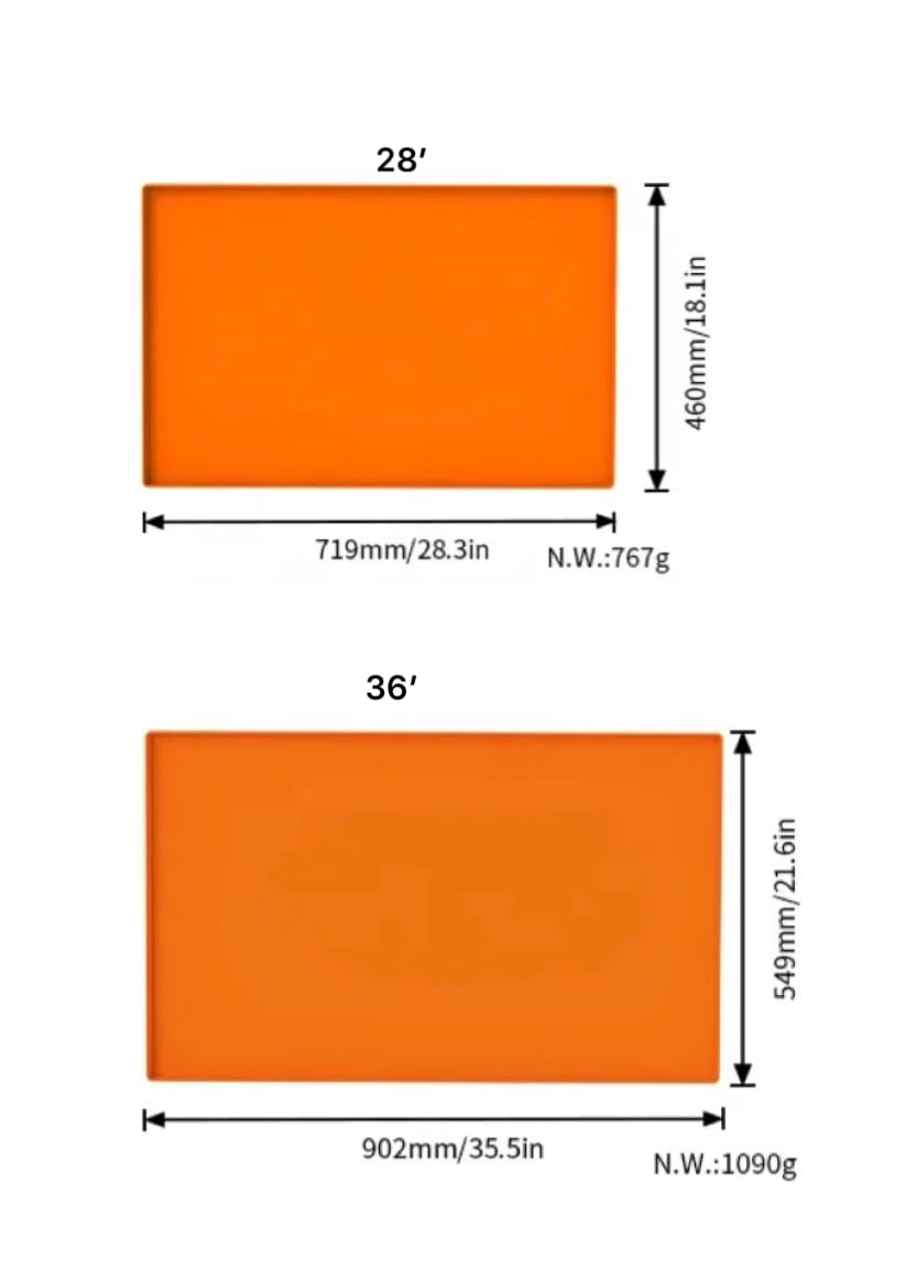 Alawooder Silikon-Grillmatte Für Blackstone – 71,1 Cm, Lebensmittelecht, Verdickt, Als Abdeckung Oder Schutzunterlage