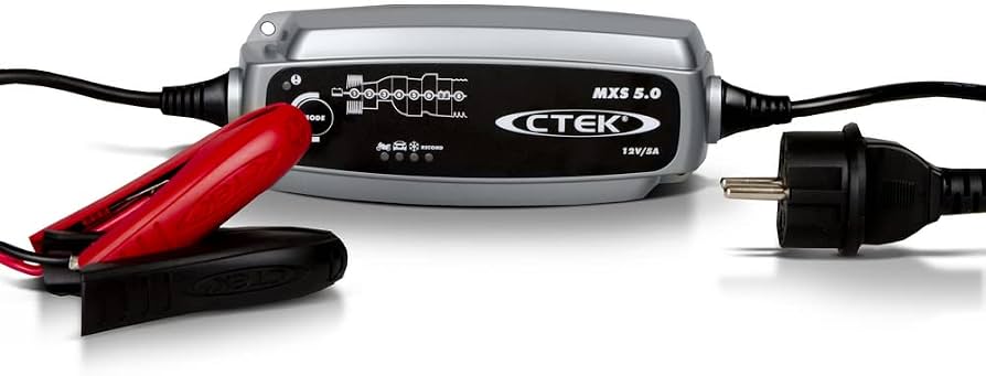 CTEK MXS 5.0, Battery Charger 12 V, Temperature Compensation