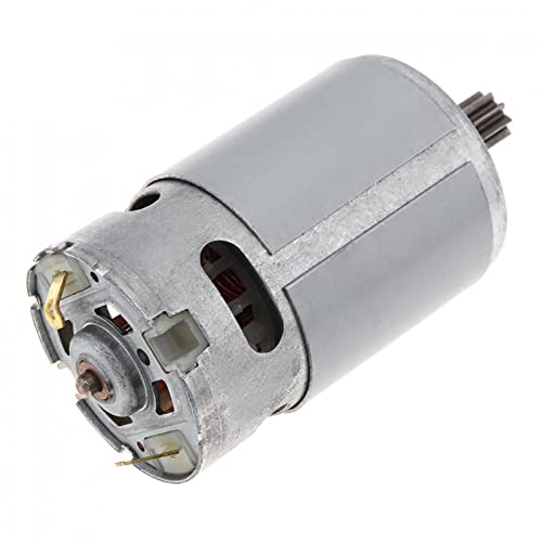 Motor eléctrico RS550 12V de alto par e imán permanente con 9 dientes