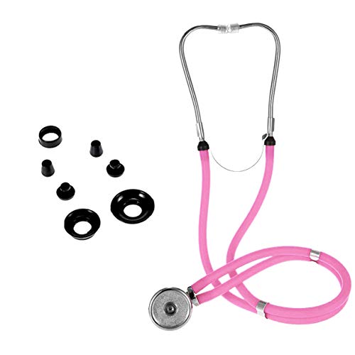 Image of Pulse-Wave Rappaport Dual Tube Stethoscope - Dual Head (Pink)