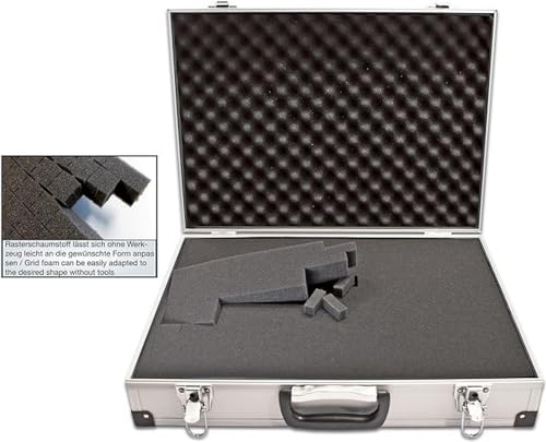 Mallette Universelle pour Instruments de Mesure PeakTech P 7310 en Aluminium Robuste