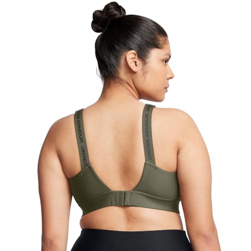 Image of Under Armour Women's Armour Mid Heathered Sports Bra