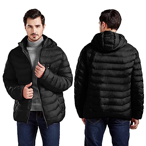 Heated Jacket, ANTARCTICA Lightweight Heating Jackets with 5V/3A Power Bank, 5 Areas Heating Winter Coat for Men and Women2