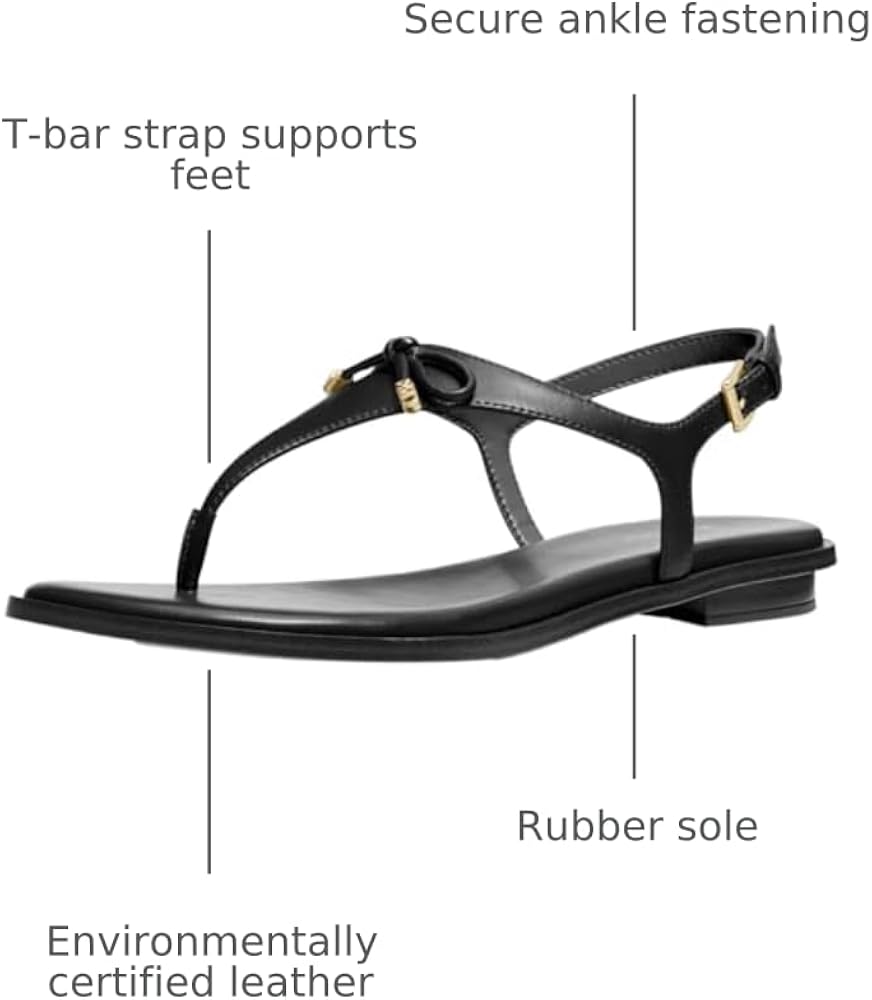 Amazon.com | Michael Kors Women's Nori Flat Thong Sandal