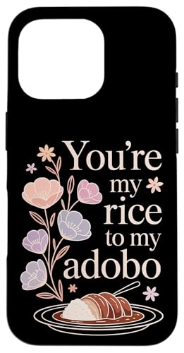You're My Rice To My Adobo �t�B���s�������̃J�b�v���̃_�W���� - �X�}�z�P�[�X iPhone 16 Pro �p
