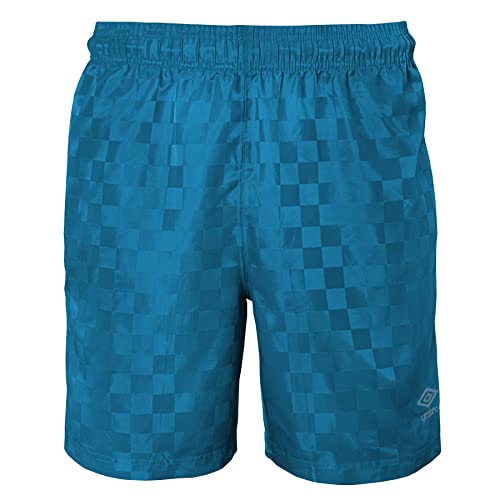 Short Umbro Boys de sport bleu idéal pour le collège et le foot