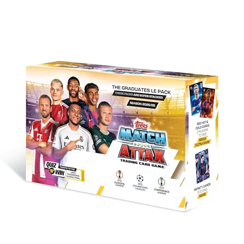 Image of Topps UEFA Champions League Match Attax 2025-26 Trading and Collectible Card Game (The Graduates LE Pack)