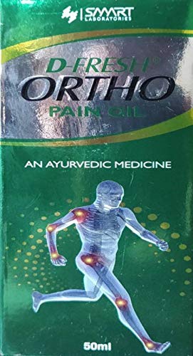 D Fresh Ayurvedic Ortho Pain Relief Oil 50ml (Pack of 2)