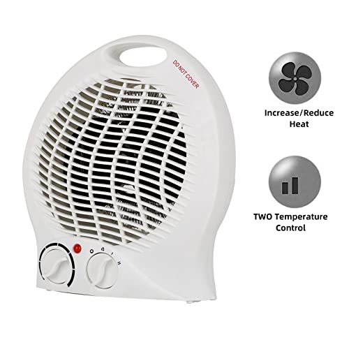 Ventilatorkachel Energiebesparend 2000 W Ventilatorkachel Verwarming Elektrische Ventilator, Elektrische Keramische Verwarming voor kamer, badkamer, woonkamer - Afbeelding 4