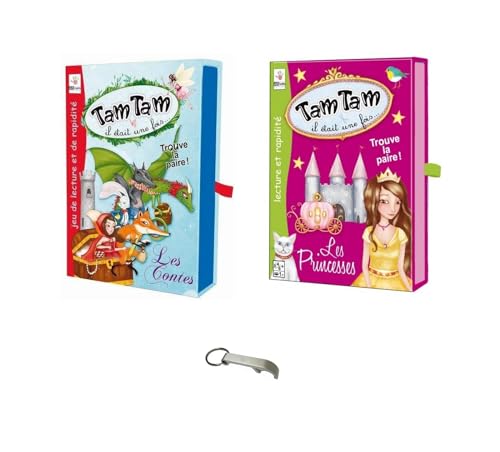Blumie Shop Lot Tam Tam Les Contes + Princesses Version Française + 1 Décaps (Contes + Princesses)