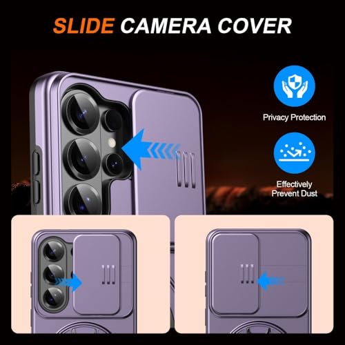 Coque iPhone 15 Pro rigide silicone argent avec béquille Big Ring