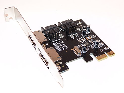 Scheda Controller PCIe SATA 3 6Gbps - 2 Porte Con Chipset ASM1061, Per Aggiungere Dischi SATA A PC