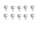 Philips LED MR16 Dimmable 25-Degree Airflux Spot Light Bulb: 530-Lumen, 4000-Kelvin, 7-Watt (50-Watt Equivalent), GU5.3 Bi-Pin Base, Neutral White, 10-Pack