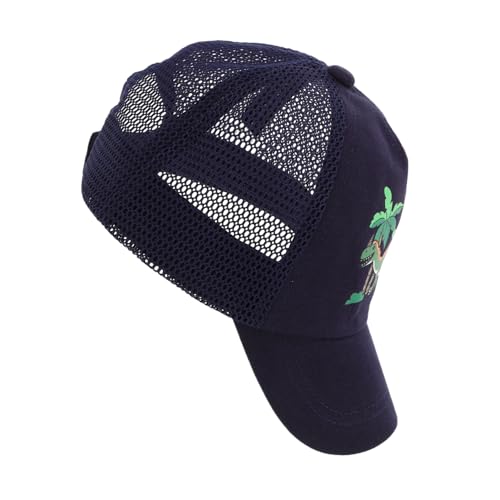 Casquette de baseball dinosaure FRCOLOR en maille ajustable pour bébés et tout-petits
