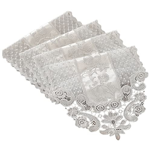 Bufanda de tocador rectangular de mesa de encaje para boda para bodas 30x150cm de encaje de de