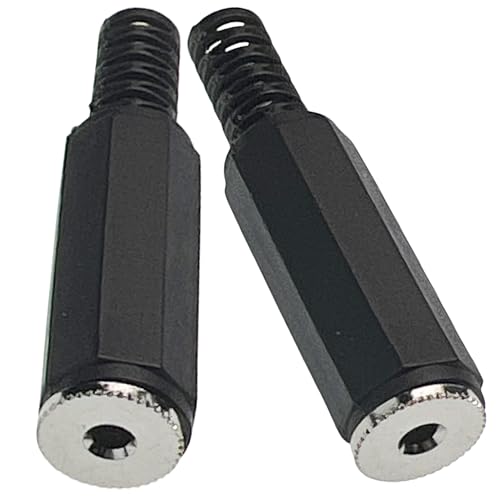 Conector de audio Jack 2.5 mm TRS estéreo, 2 piezas miniatura 1