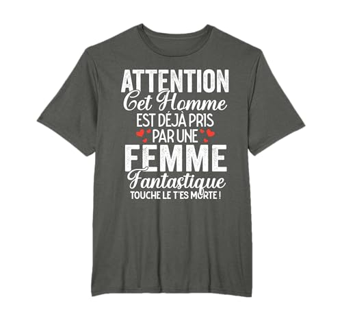 Cadeau Saint Valentin Couple - Cet Homme Est Pris Cadeau Saint Valentin Couple T-Shirt