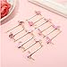 Flamingo Hair Clips for Women Cute Pink Flamingo Bobby Pins Set Funny Animal Tropical Bird Metal Hairpins Summer Beach Vacation Hair Barrettes Styling Hair Accessories,12PCS