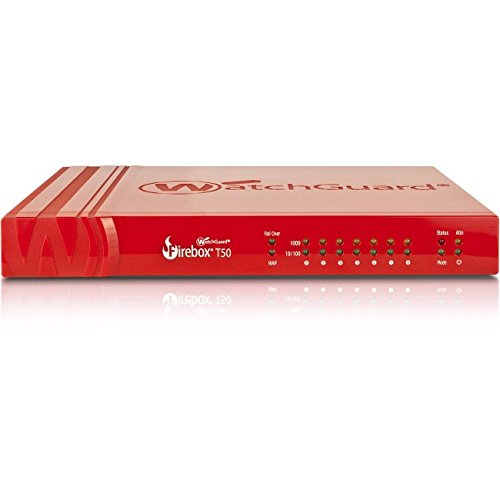 Watchguard Firebox T50-W, Security Appliance Trade-Up Program, 7 Ports, 10Mb LAN, 100Mb LAN, GigE, 802.11 b/a/g/n/ac (WGT51673-US)