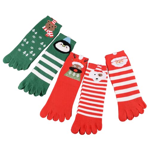 Chaussettes de Noël chaudes pour enfants pour éviter les pieds froids avec humour et couleur