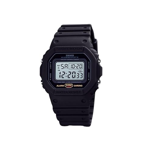 Relógio Masculino Esportivo "Speed Emperor" em Aço Inoxidável – Cronômetro, Alarme, Iluminação LED, Resistente à Água 5BAR – Visor 44mm – Acompanha Caixa Premium