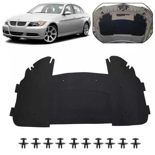 Tapis phonique capot BMW E90 E91 E92 E93 isolant thermique haute performance 325i - 3