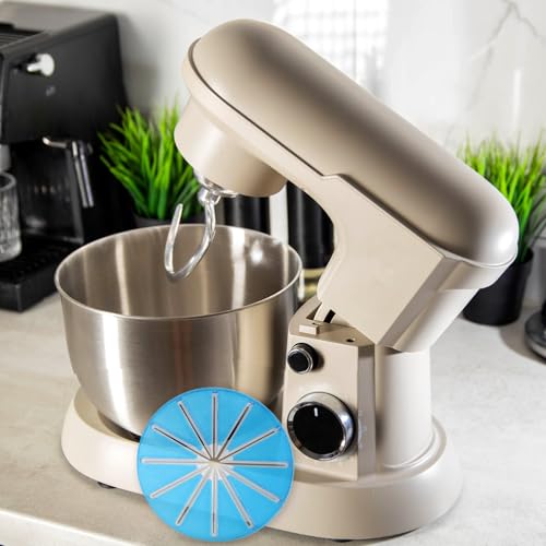 Protector contra salpicaduras para batidora de pie ideal para repostería limpia en casa 6
