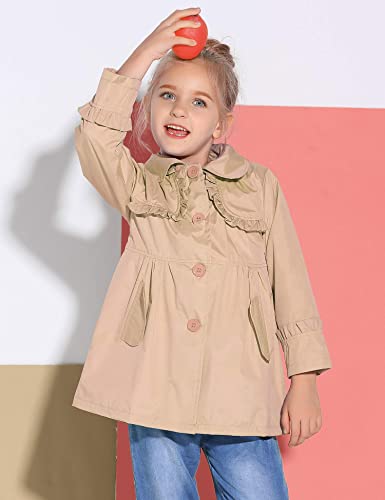 Arshiner Girl Kid Flower Waterproof Hooded Coat Jacket Outwear Raincoat #TOP1