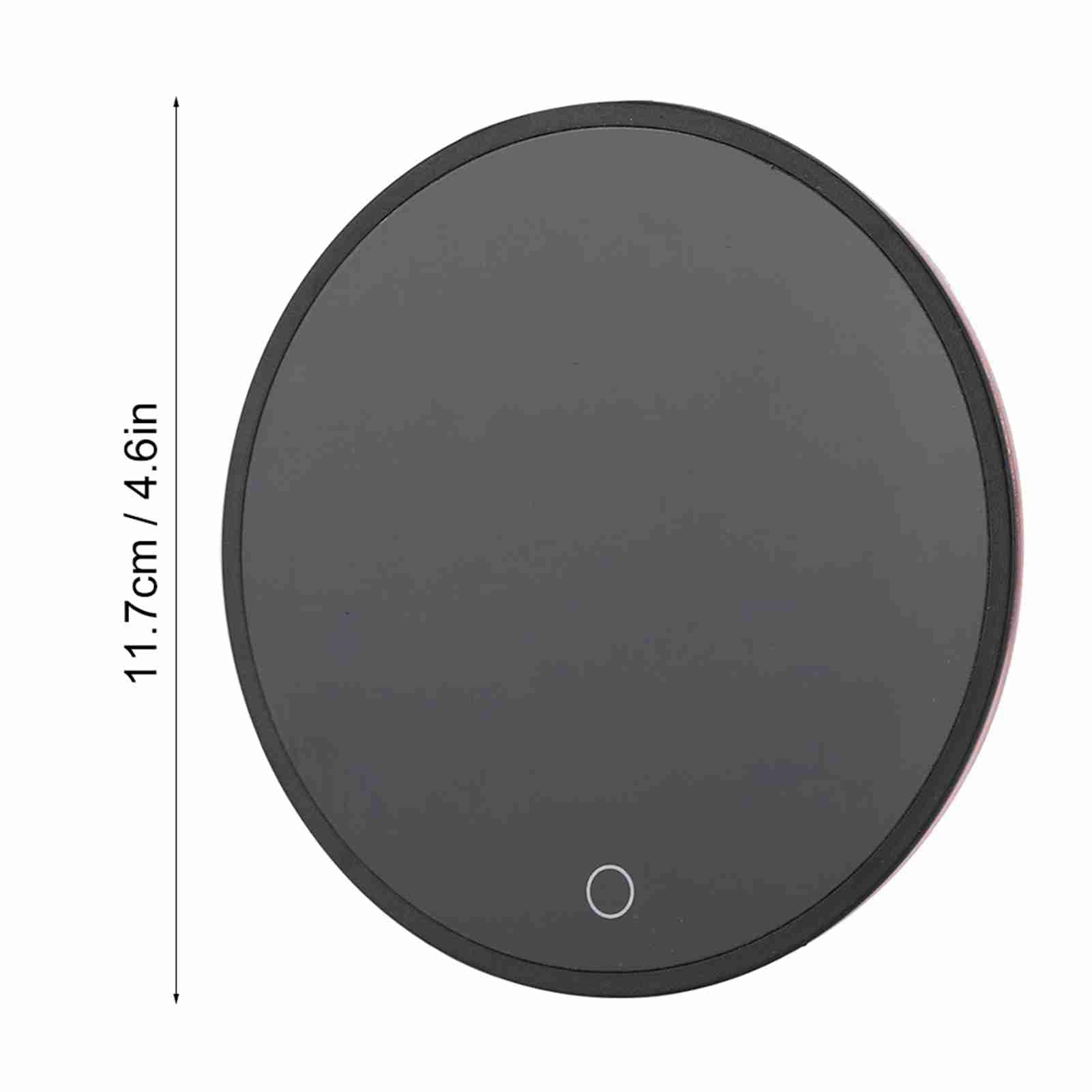 Respicefinem Electric Waterproof Touch Heating Cup Mat With Adjustable Temperature For Coffee Tea Milk In Office Home School EU 220V (EU Plug 220V)