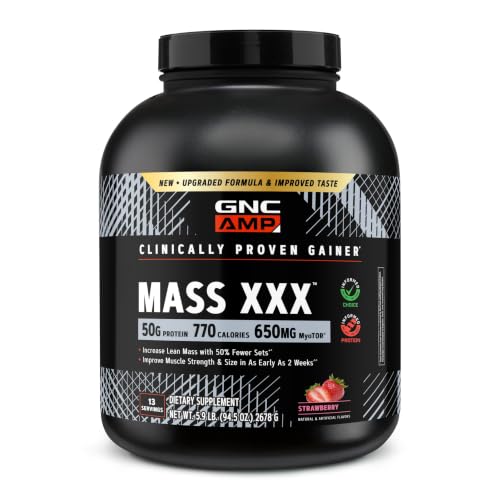 GNC AMP Mass XXX with MyoTOR