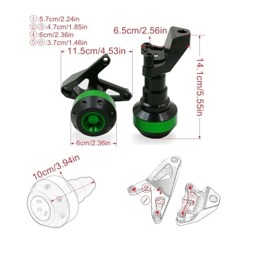 Garde carénage CBR650R de haute précision usiné CNC pour motards - 3
