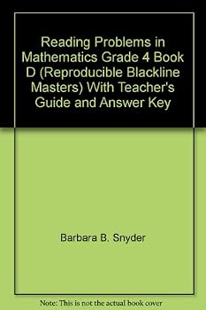 Paperback Reading Problems in Mathematics Grade 4 Book D (Reproducible Blackline Masters) With Teacher's Guide and Answer Key Book