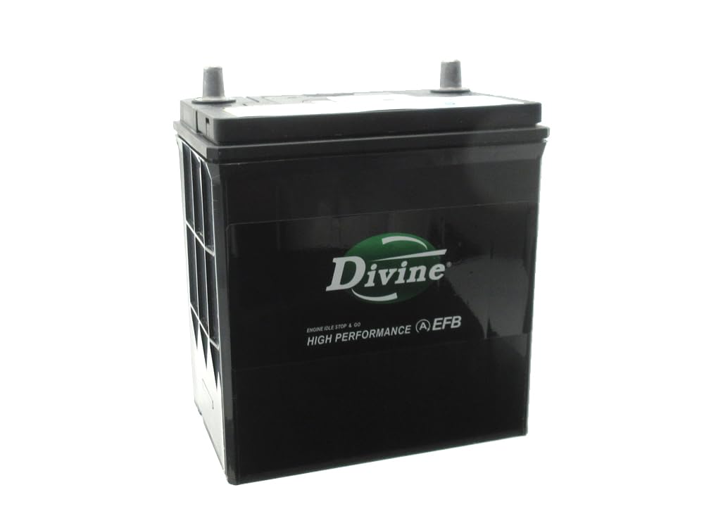Amazon | DIVINE カーバッテリー EFB N55 80B24L VRLA 互換 N-55
