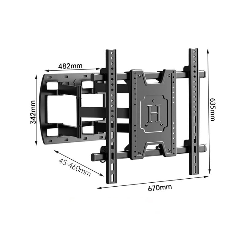 Support TV universel orientable pour grands écrans de 65 à 100 pouces