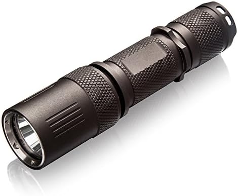 Flashlight, IPX-7 Waterproof Military Grade Tactical Flashlight, YIKUER Super Bright 1085 Lumens CREE XML2 LED Flashlight Torch, Powered by 1PC 18650 Battery (Battery Not Include) (Champagne gold)