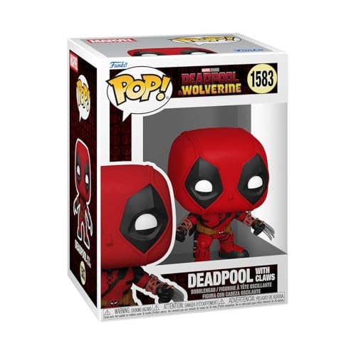 Funko Pop! Marvel: Deadpool 3 - Deadpool with Claws - Figurine en Vinyle de Collection - Idée Cadeau - Produit Officiel - Jouets pour Enfants et Adultes -...