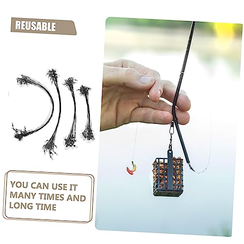 Líneas de Pesca de Alambre de Acero 100pcs miniatura 2