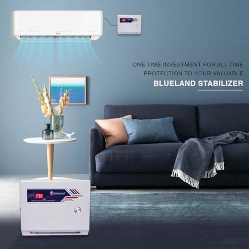 Image of SPINXX BLUELAND STABILIZER 4KVA 170V-280V Copper Wounded for 1 AC (Sutabile for 1 TON to 1.5 TON AC) Best for Inverter AC, Split AC or Windows AC