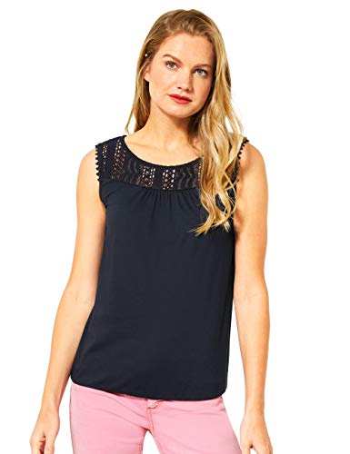 Preisvergleich Produktbild Street One Damen 315082 Vicky T-Shirt, deep Blue, 44