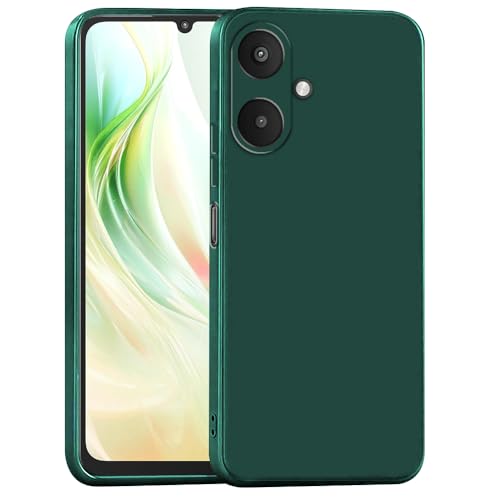 Image of Back Cover for Mi Redmi 13C 5G / Poco M6 5G | Full Camera Protection | Premium Liquid Silicon Case | Flexible Bumper Case for Mi Redmi 13C 5G / Poco M6 5G (Green)