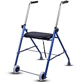 EINSTELLBARE HÖHE UND KOMFORTABLE GRIFFE: Unser Walker kann von 7 Stufen (20,3 