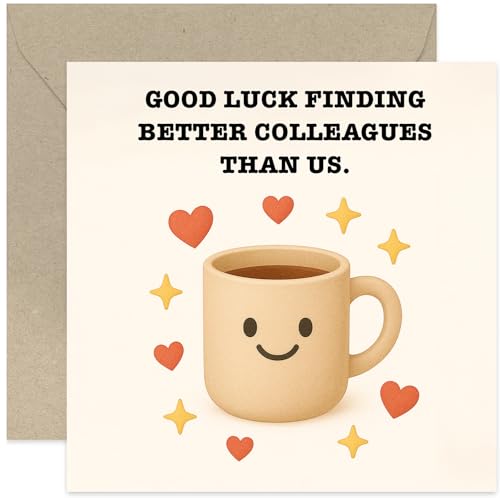 Good Luck Finding Better Colleague Leaving Card - ʔ[XȃfUC jp - ʂAK^ - XNGAJ[hAtnB