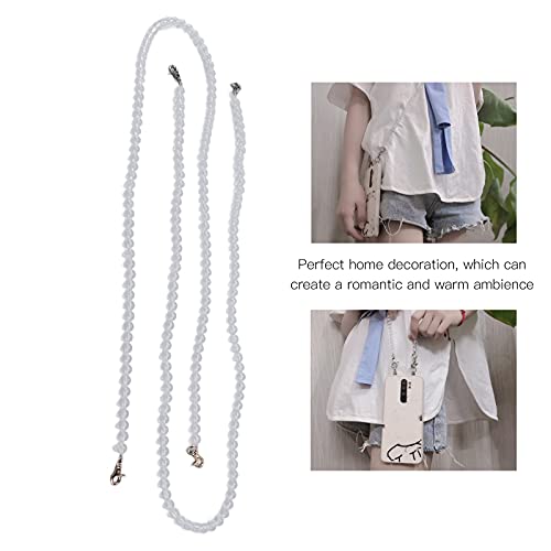 Accesorios de boda de cuentas acrílicas transparentes de 12mm para manualidades 5