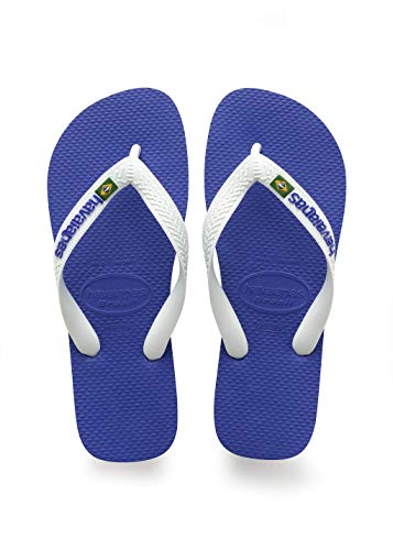  Havaianas Brasil Logo, Tongs Mixte Adulte, Mul...