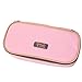Produktbild NINGSANJIN 1x Stifte Etui Stifteetui Pencilcase Stifttasche Kosmetik Pinsel Tasche Große Kapazität Multifunktions-Canvas Federtasche Aufbewahrungstasche Organizer Federmäppchen (Rosa)