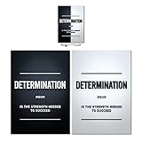 poster motivacionales para oficinas 🖼 Motivos: la determinación es entrenar tu fuerza de voluntad. Estar decidido a tener éxito tanto en la vida diaria como en el trabajo.