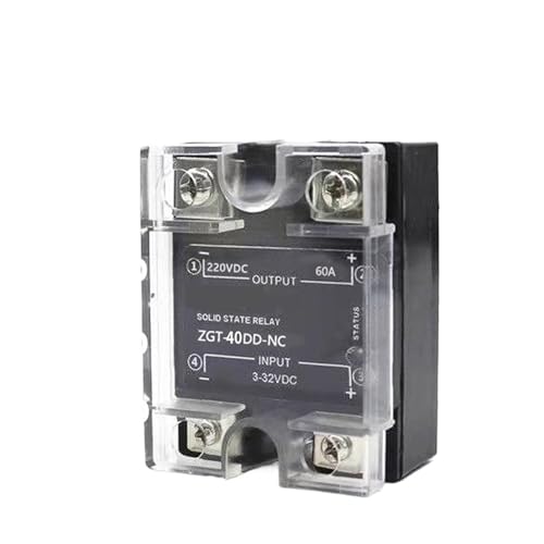 Relais statique monophasé 40A SSR-40DD NC commutateur DC pour chauffage