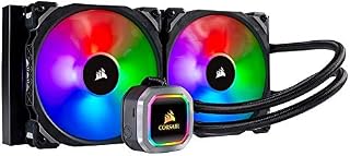 Corsair H115i RGB Platinum AIO Liquid CPU Cooler,280mm,Dual ML140 PRO RGB PWM Fans,Intel