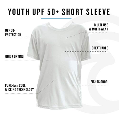Vapor Apparel Kid’s UPF 50+ UV Sun Protection Short Sleeve Performance T-Shirt for Sports and Outdoor Lifestyle3